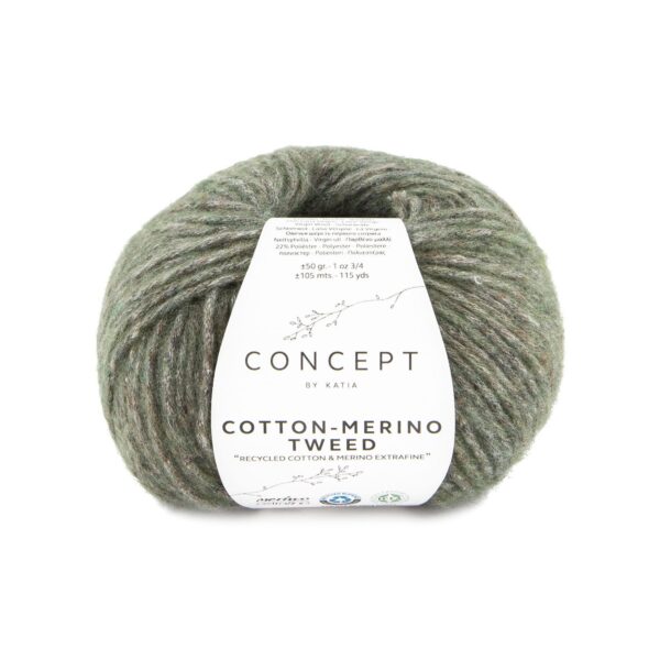 Cotton Merino Tweed 511 Kaki