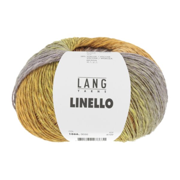 Linello 0050 Geel-oranje-lichtblauw