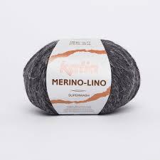 Merino-lino 505 donkergrijs