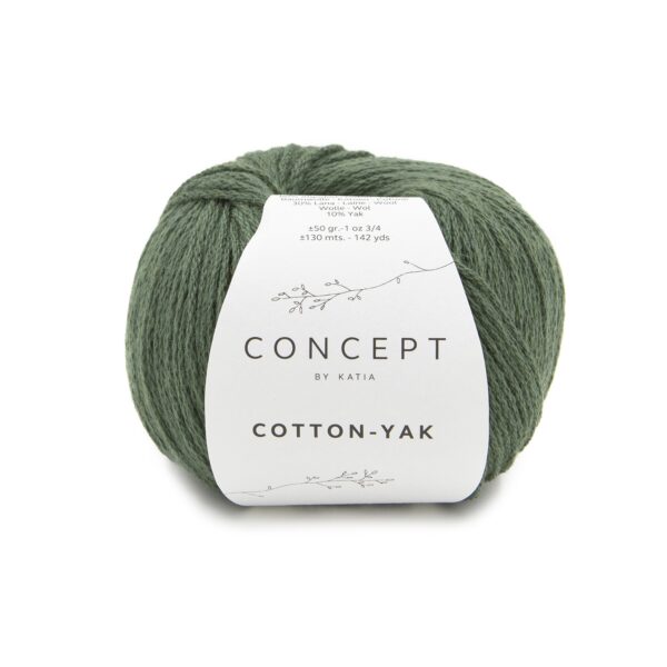 Cotton-Yak 125 Donkergroen