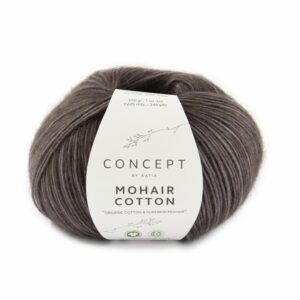 Mohair Cotton 80 Aubergine