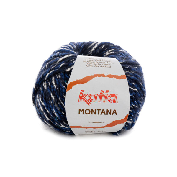 Montana 80 Donkerblauw-azuur-wit
