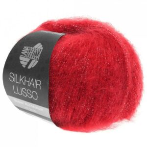 Silkhair Lusso 904 Rood-zilver